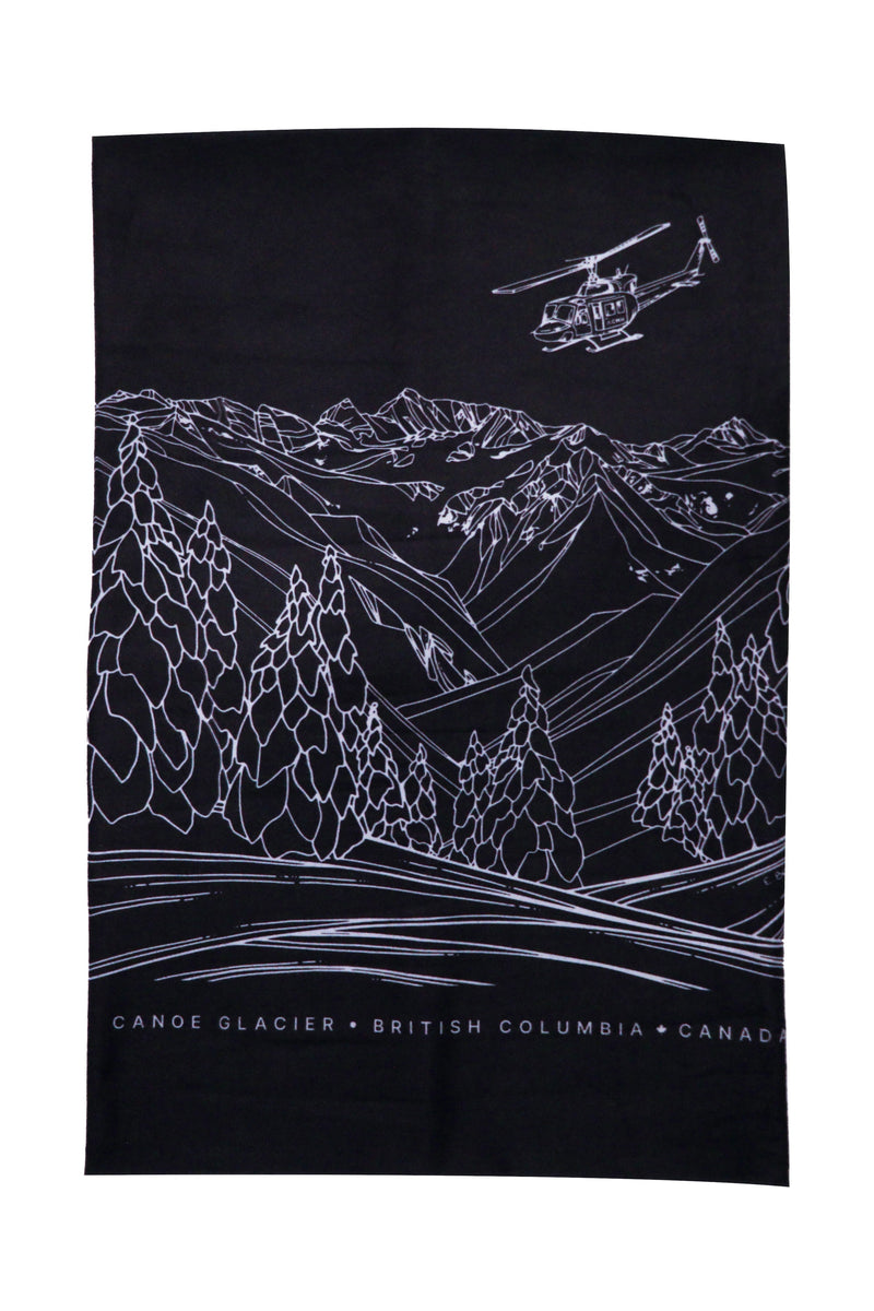 Canoe Glacier Neck Tube CMH HeliSkiing & Summer Adventures