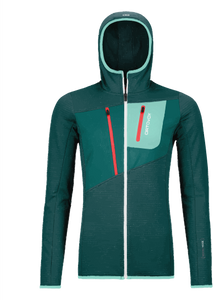 Fleece Grid Hoody Womens CMH Heli Skiing Summer Adventures
